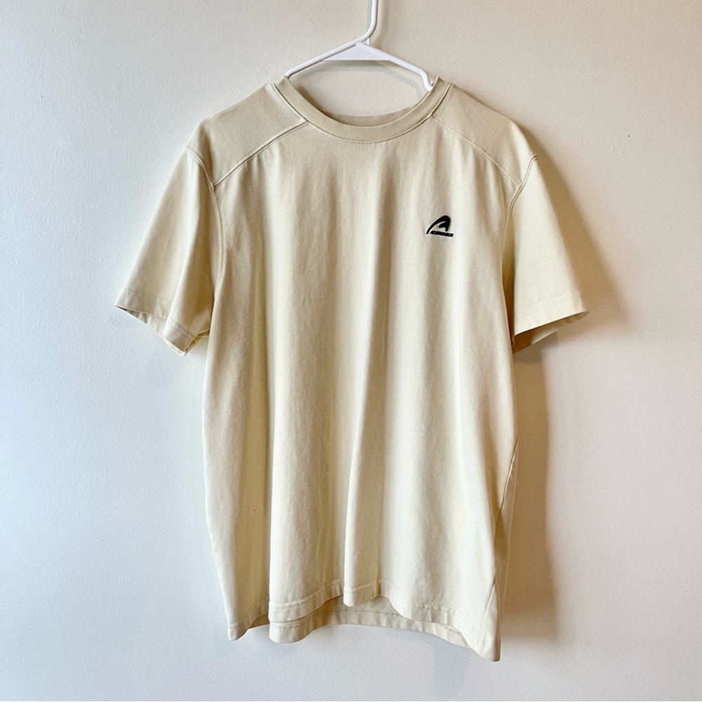 Ader Error Men's Classic Yellow T-Shirt